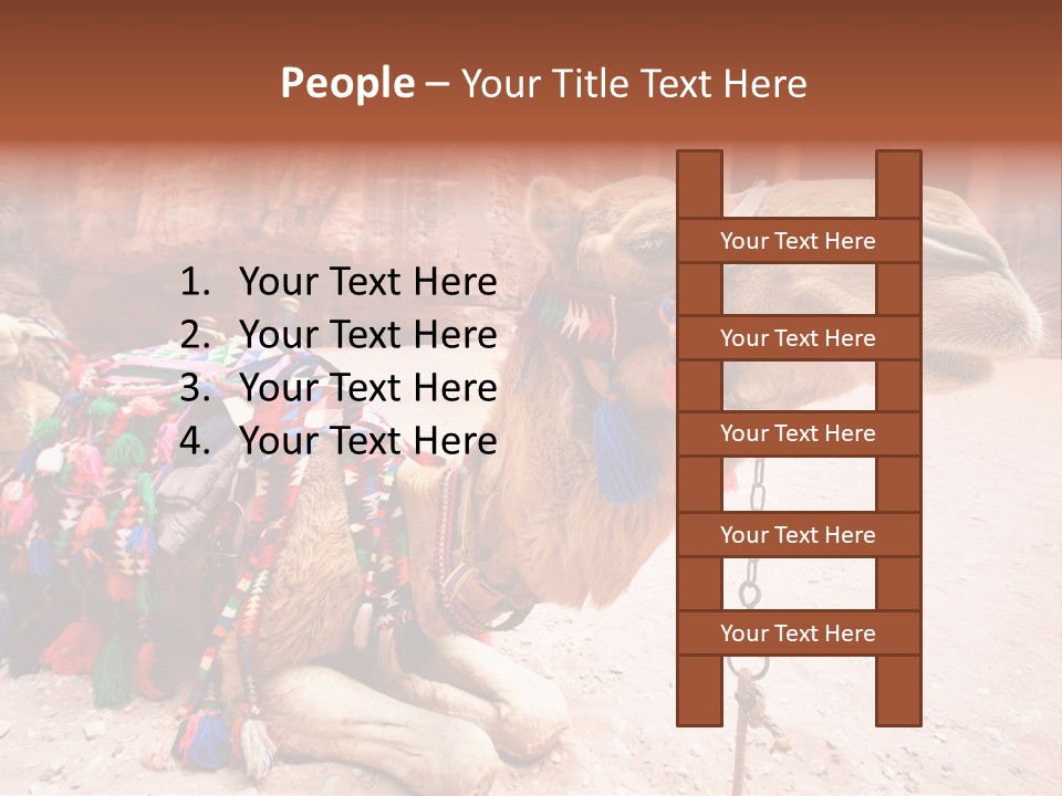 Bedouin Mountain Heritage PowerPoint Template