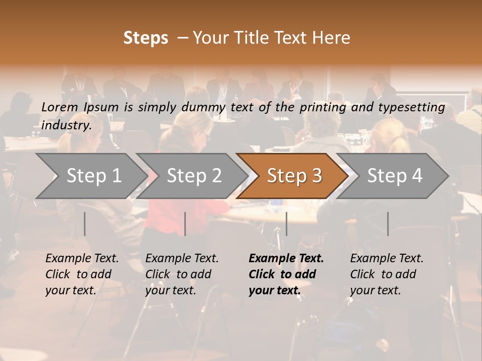 Room Session Hall PowerPoint Template