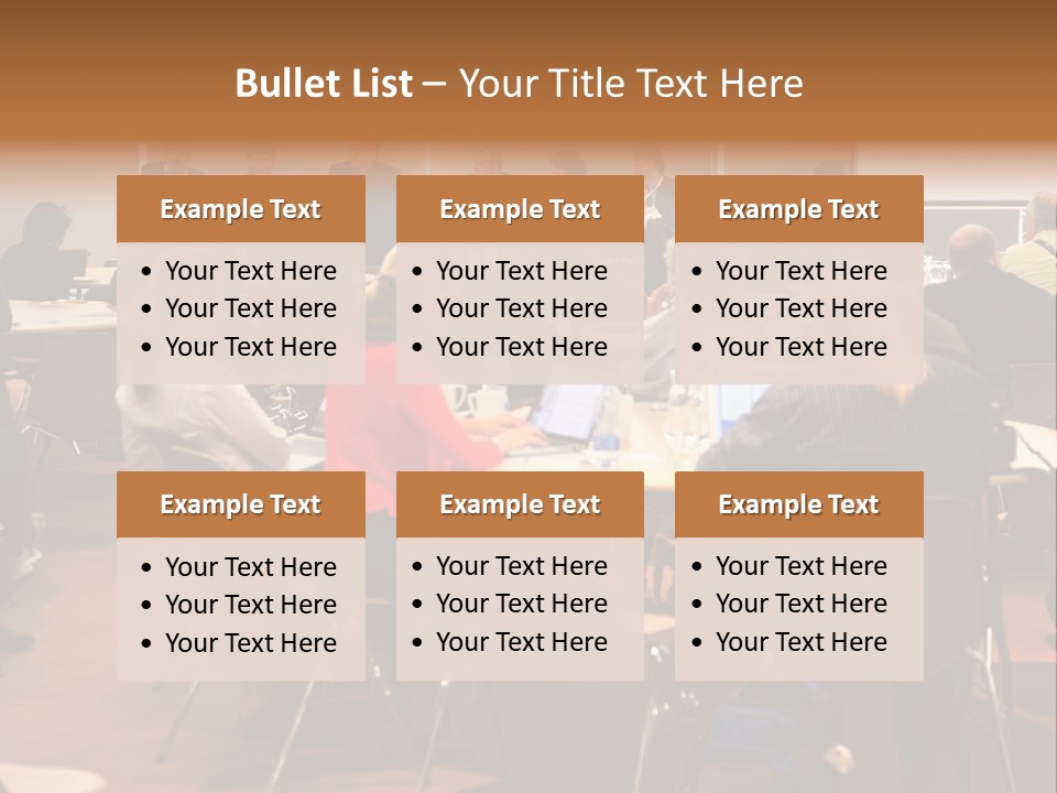 Room Session Hall PowerPoint Template