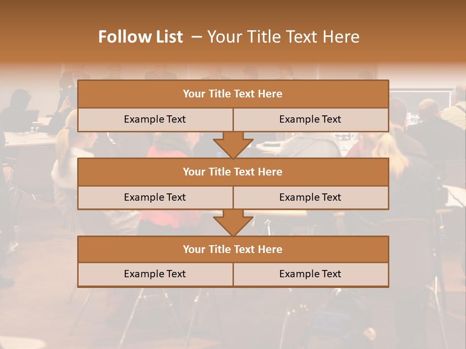 Room Session Hall PowerPoint Template