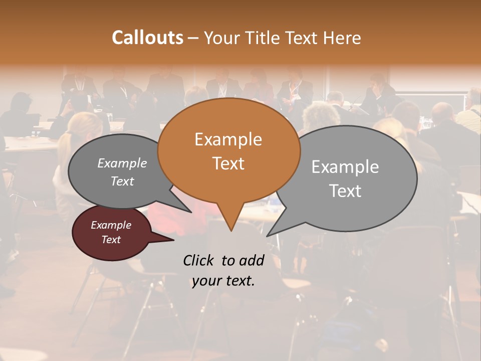 Room Session Hall PowerPoint Template