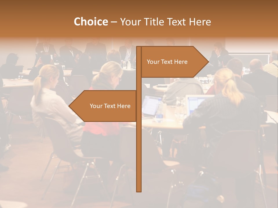 Room Session Hall PowerPoint Template