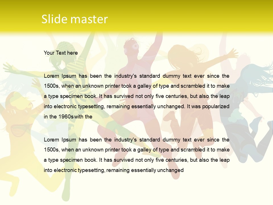 Happy Fresh Joy PowerPoint Template