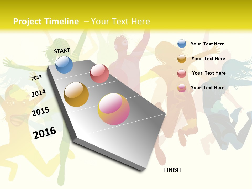 Happy Fresh Joy PowerPoint Template