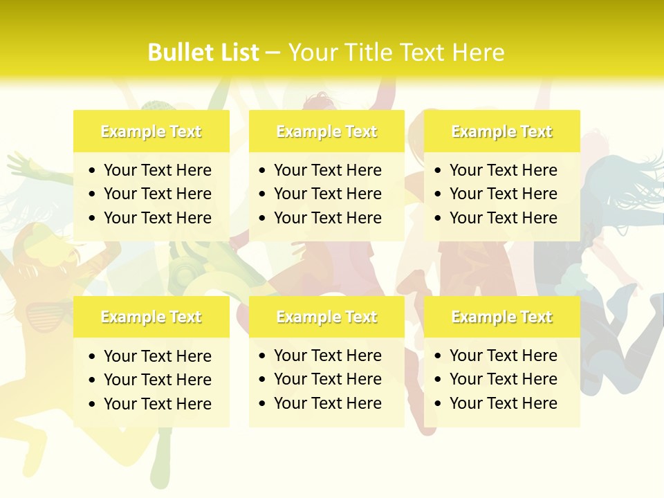 Happy Fresh Joy PowerPoint Template