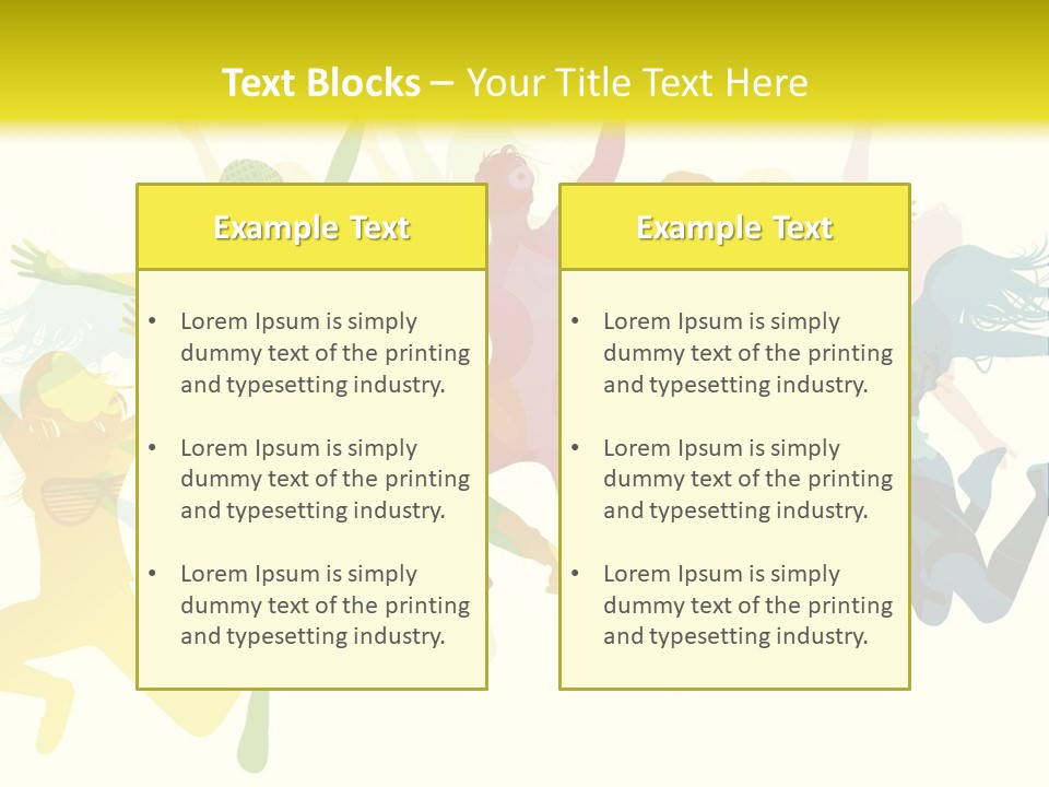 Happy Fresh Joy PowerPoint Template