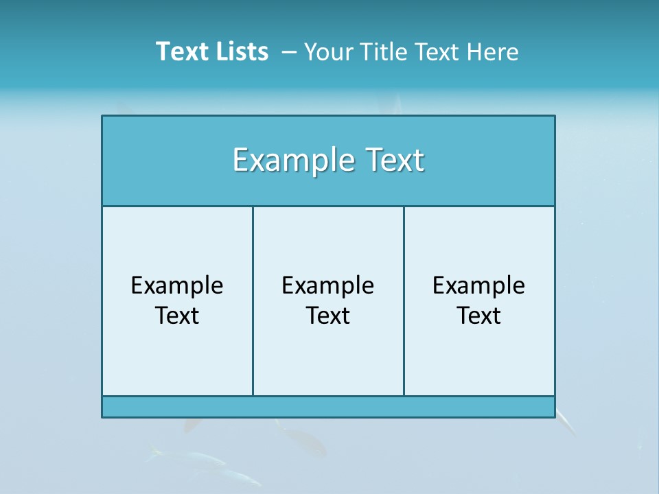 Marine Carcharodon Undersea PowerPoint Template