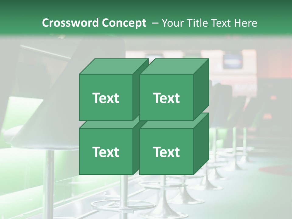 Metal Neon High PowerPoint Template