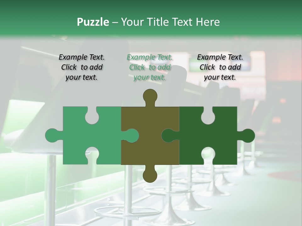 Metal Neon High PowerPoint Template