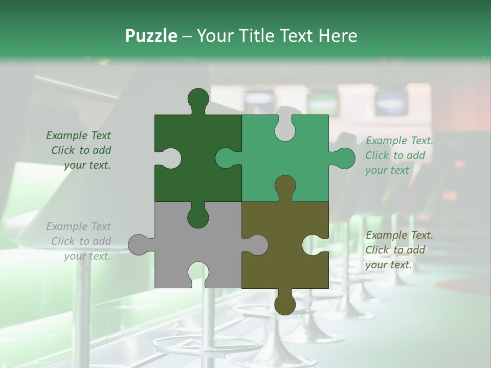 Metal Neon High PowerPoint Template