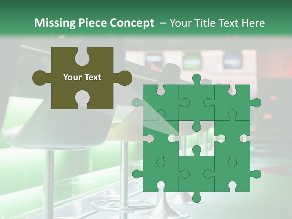 Metal Neon High PowerPoint Template