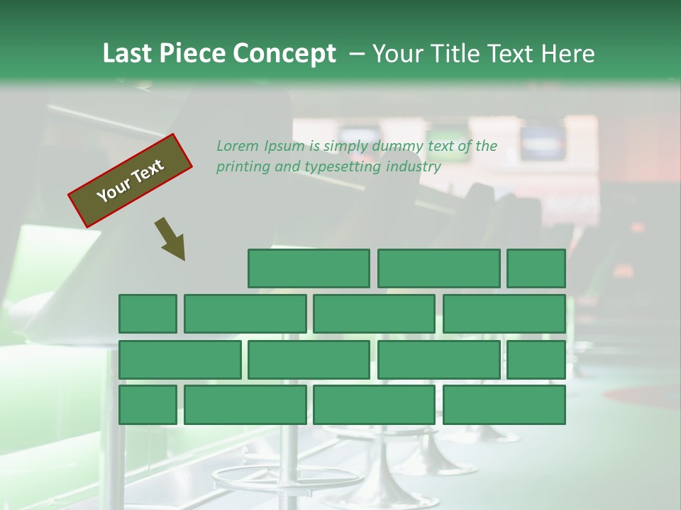 Metal Neon High PowerPoint Template