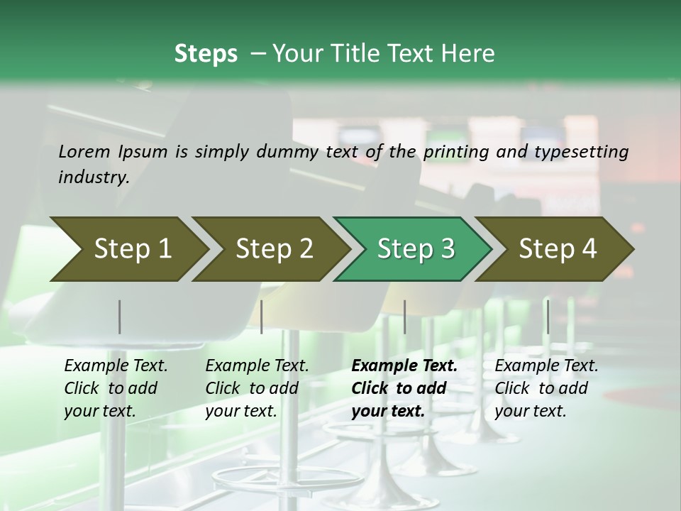 Metal Neon High PowerPoint Template