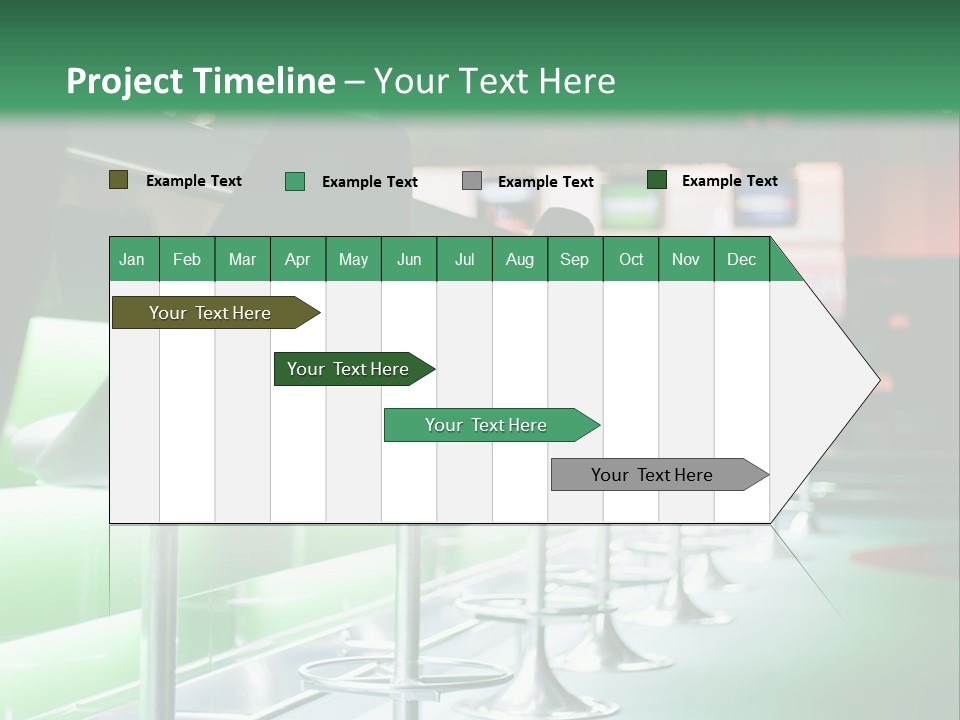 Metal Neon High PowerPoint Template