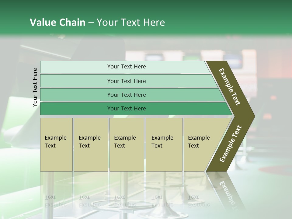 Metal Neon High PowerPoint Template