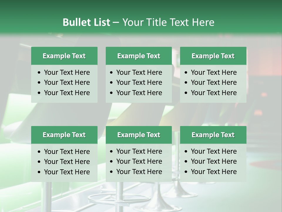 Metal Neon High PowerPoint Template