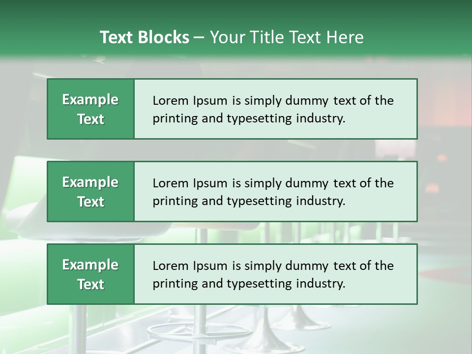 Metal Neon High PowerPoint Template