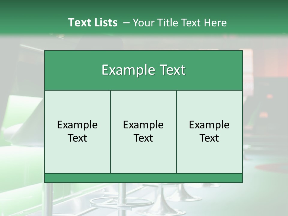 Metal Neon High PowerPoint Template
