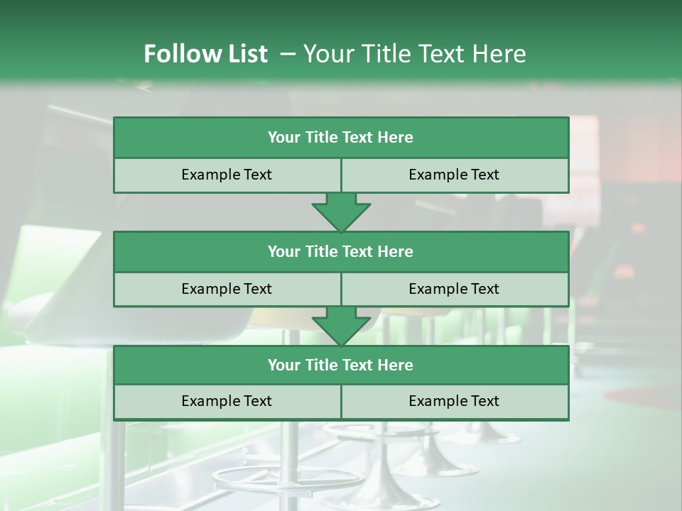 Metal Neon High PowerPoint Template