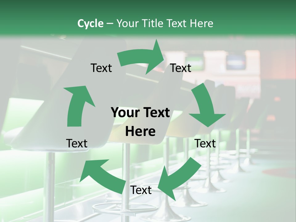 Metal Neon High PowerPoint Template