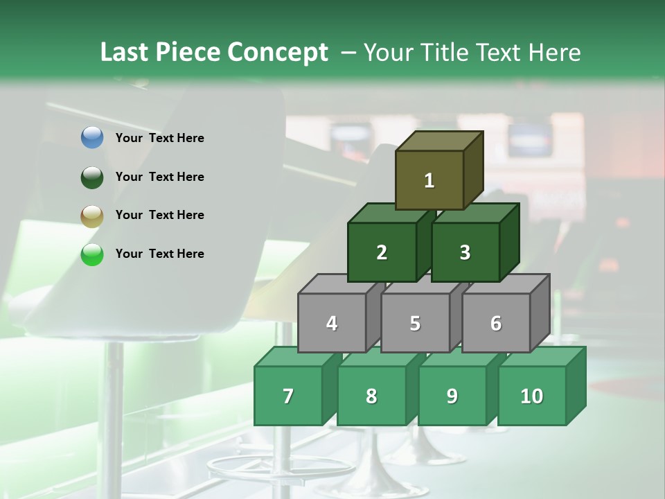 Metal Neon High PowerPoint Template