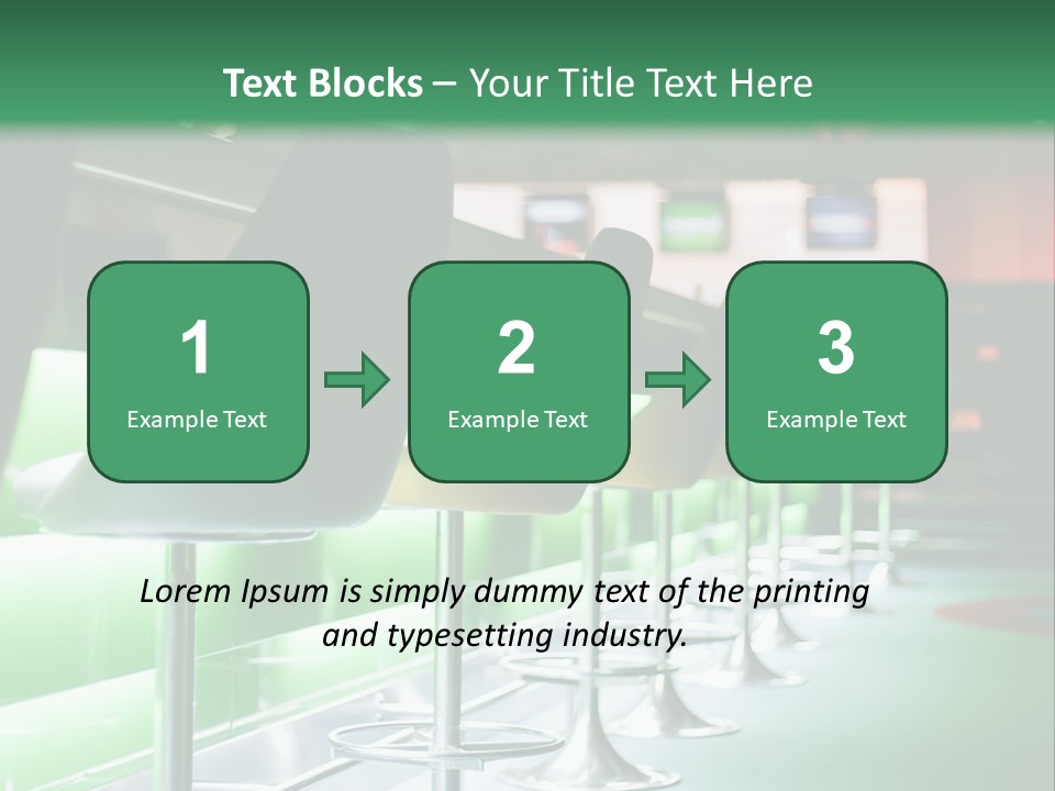 Metal Neon High PowerPoint Template