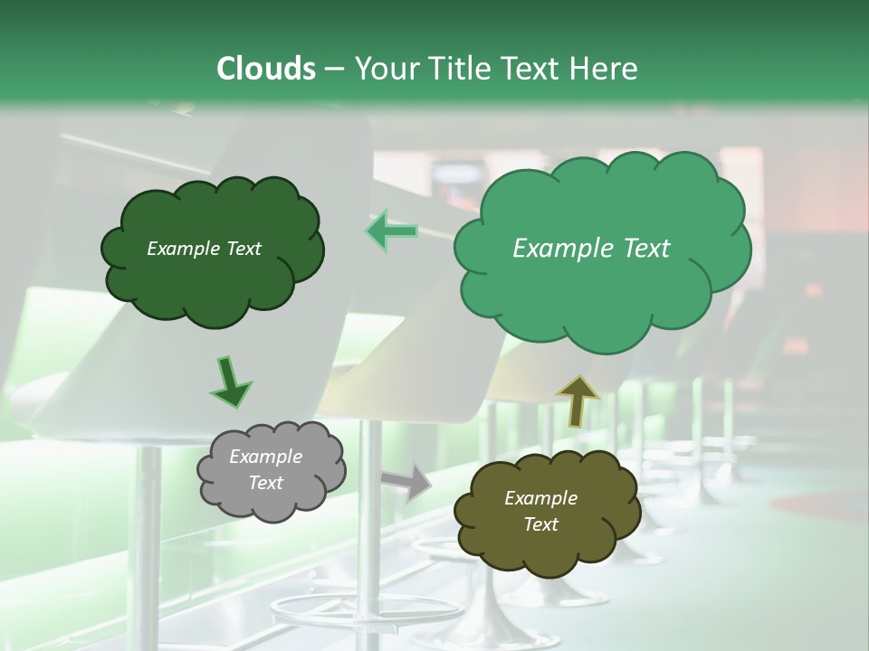 Metal Neon High PowerPoint Template