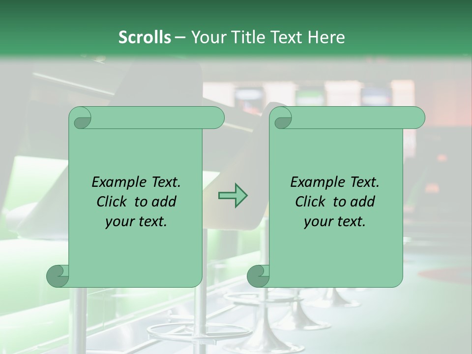 Metal Neon High PowerPoint Template