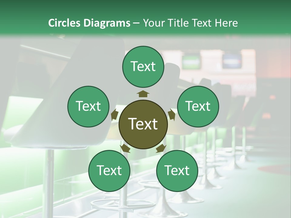 Metal Neon High PowerPoint Template