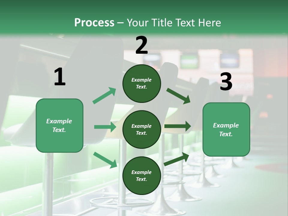 Metal Neon High PowerPoint Template