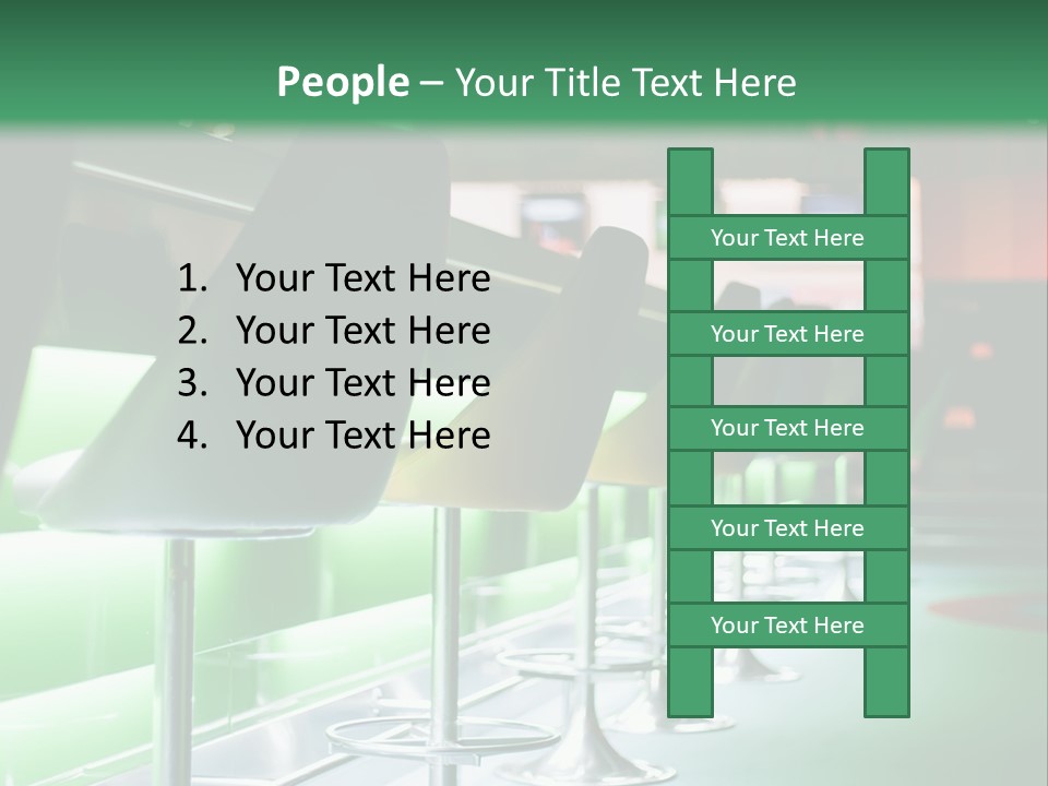 Metal Neon High PowerPoint Template