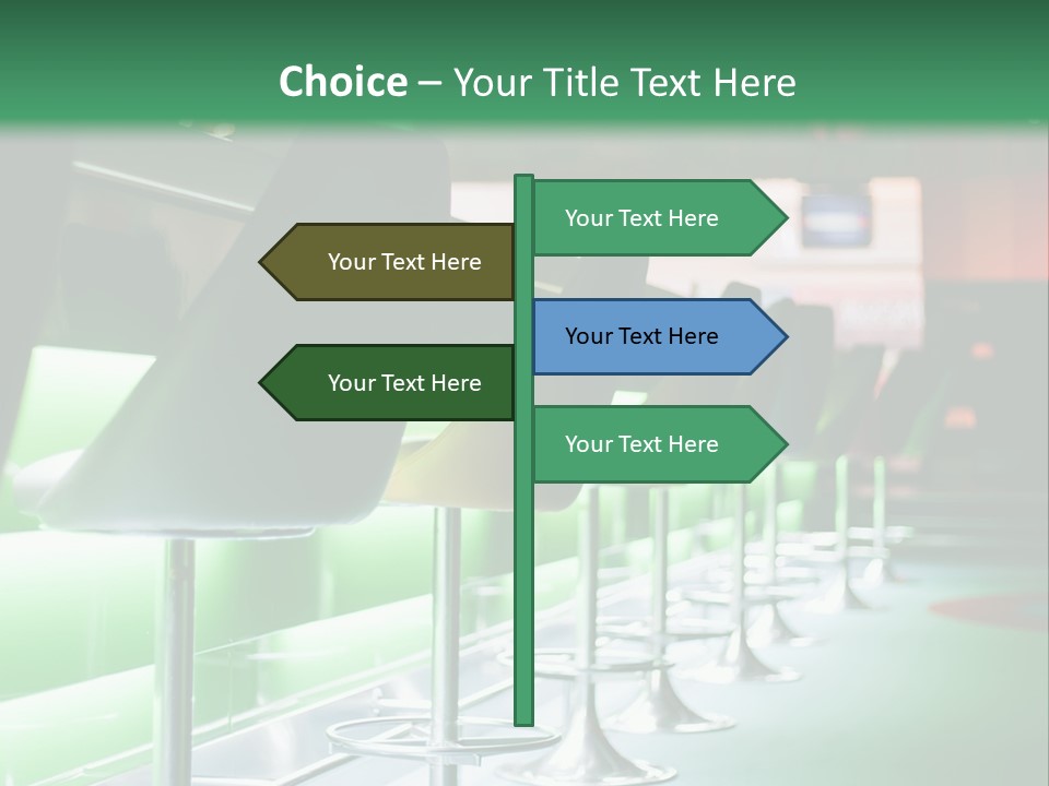 Metal Neon High PowerPoint Template