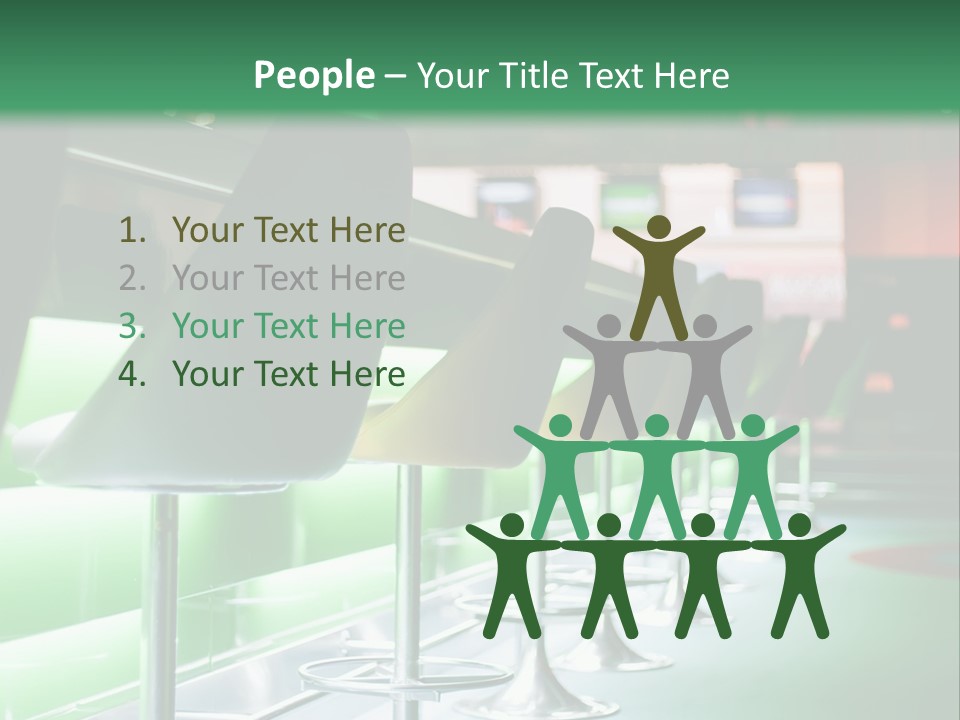 Metal Neon High PowerPoint Template