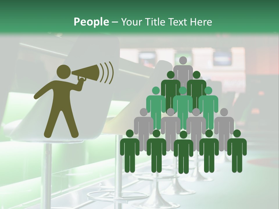 Metal Neon High PowerPoint Template