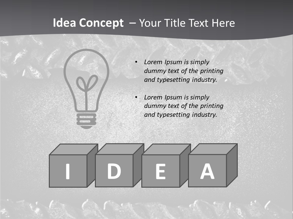 Edge Rip Template PowerPoint Template