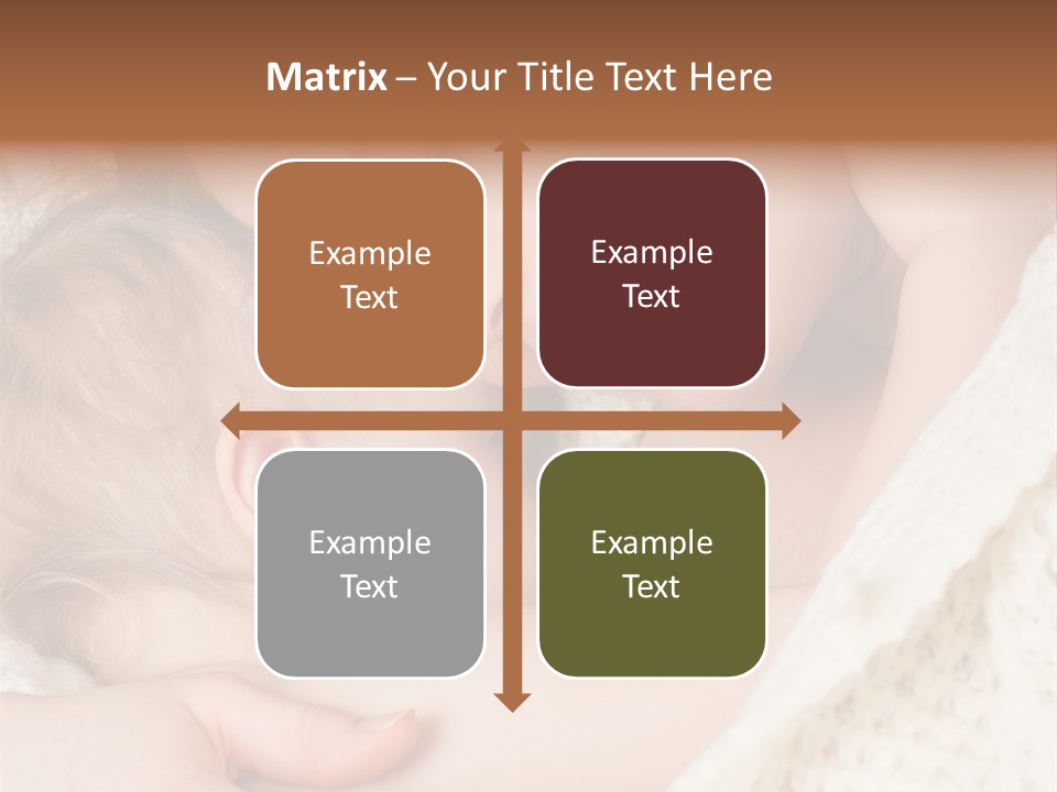 Drink Comfort Breastfeeding PowerPoint Template