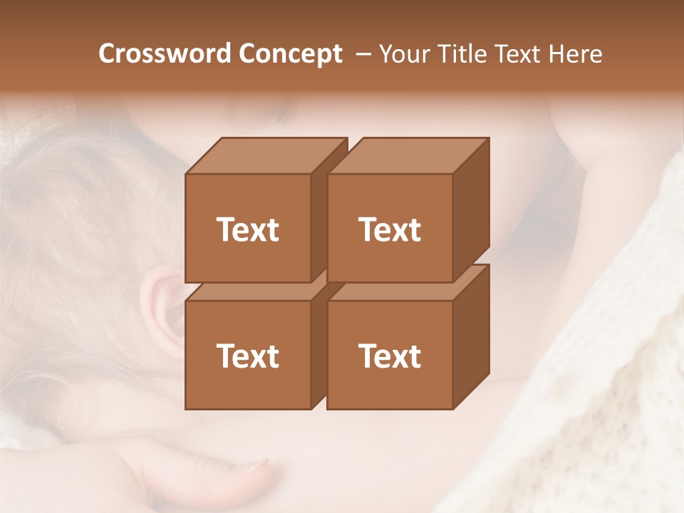 Drink Comfort Breastfeeding PowerPoint Template