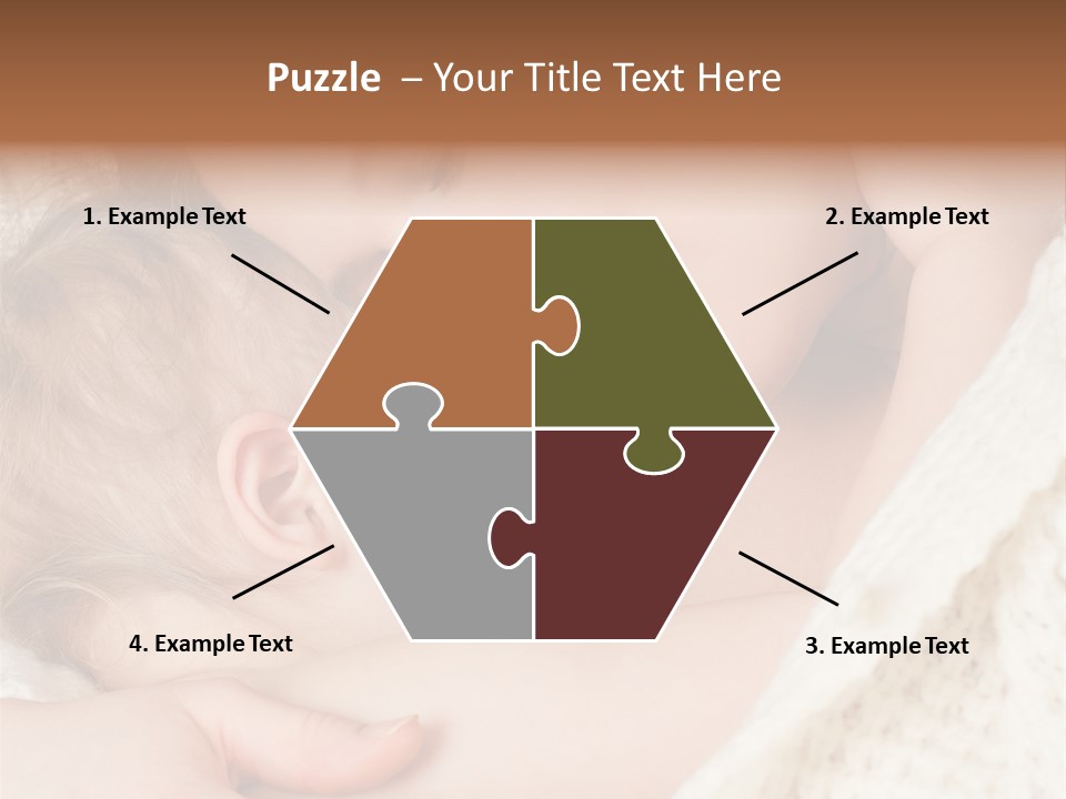 Drink Comfort Breastfeeding PowerPoint Template