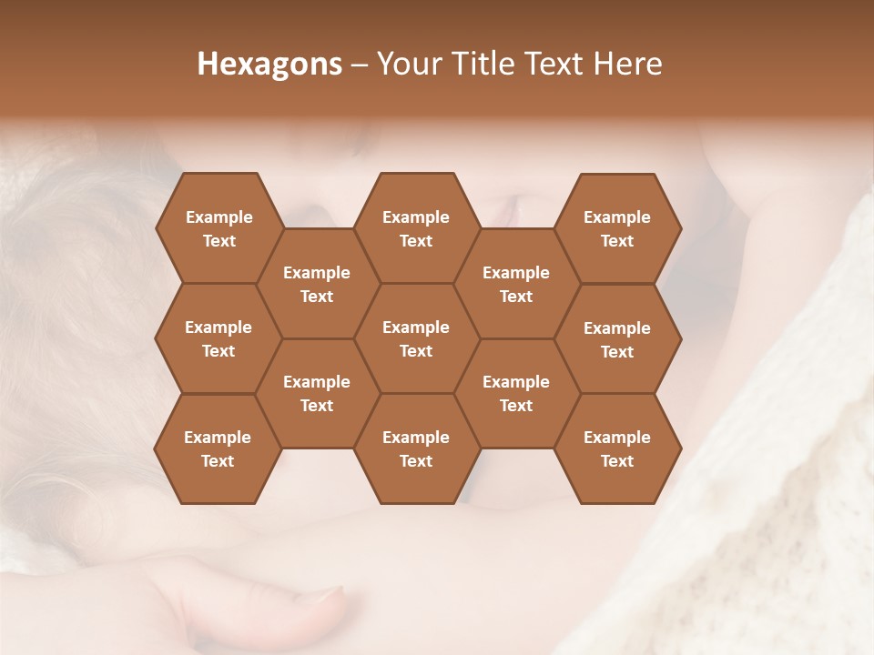 Drink Comfort Breastfeeding PowerPoint Template