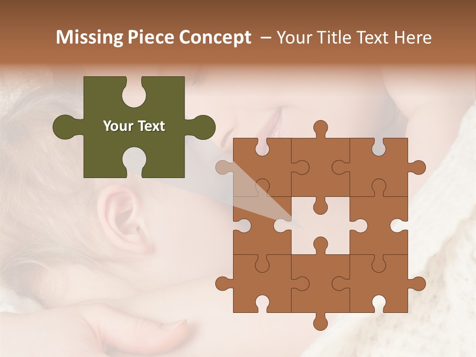 Drink Comfort Breastfeeding PowerPoint Template