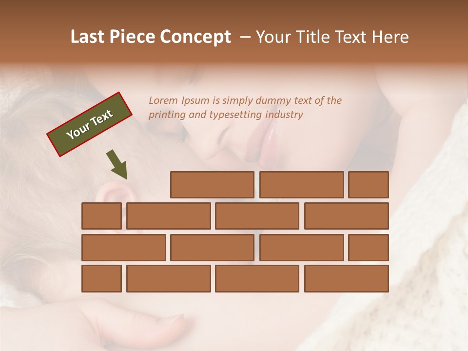 Drink Comfort Breastfeeding PowerPoint Template