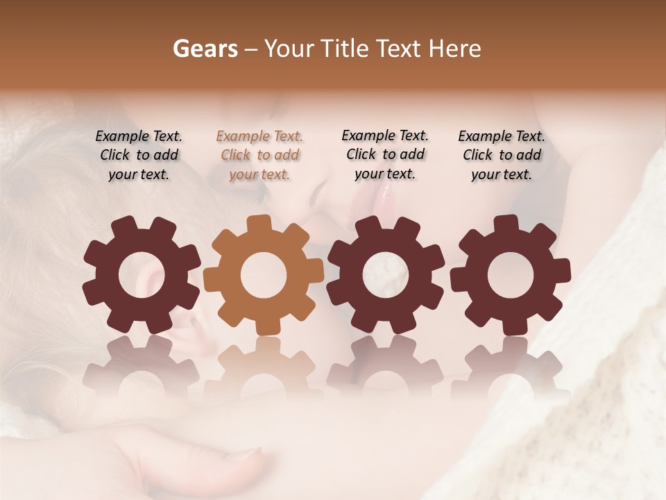 Drink Comfort Breastfeeding PowerPoint Template