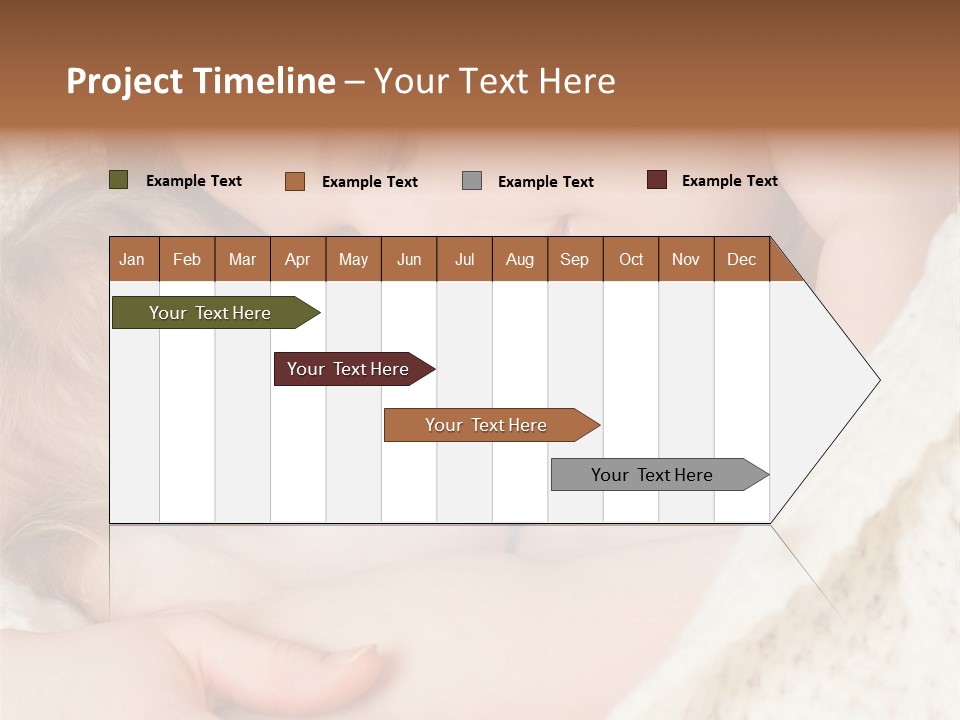 Drink Comfort Breastfeeding PowerPoint Template