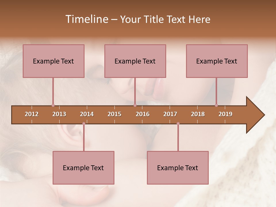 Drink Comfort Breastfeeding PowerPoint Template