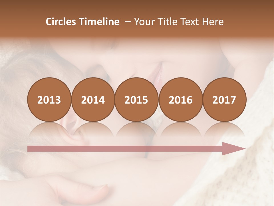 Drink Comfort Breastfeeding PowerPoint Template