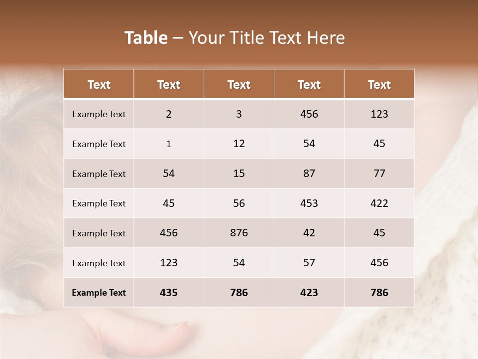 Drink Comfort Breastfeeding PowerPoint Template