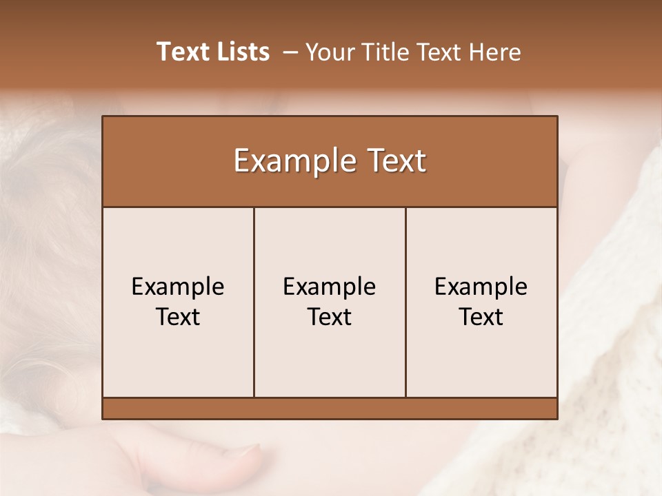 Drink Comfort Breastfeeding PowerPoint Template