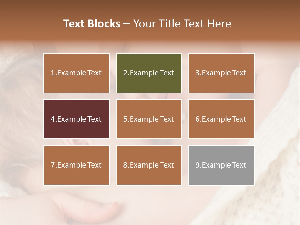 Drink Comfort Breastfeeding PowerPoint Template