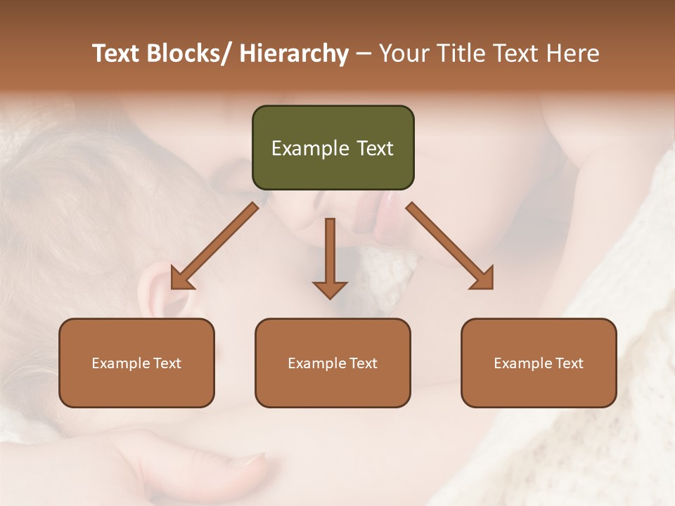 Drink Comfort Breastfeeding PowerPoint Template