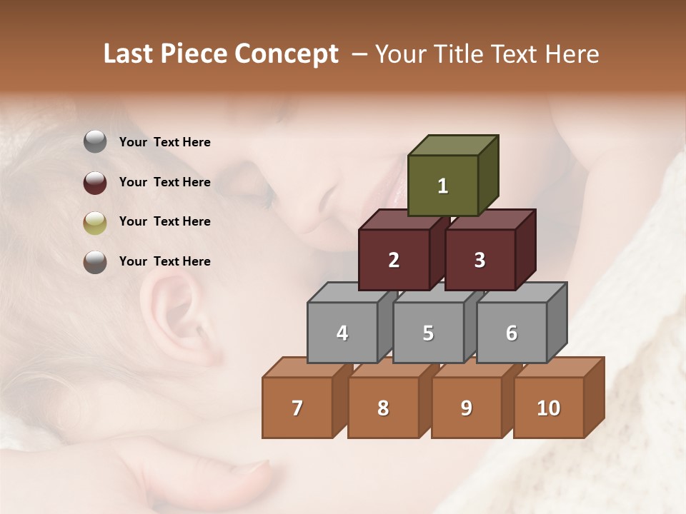 Drink Comfort Breastfeeding PowerPoint Template